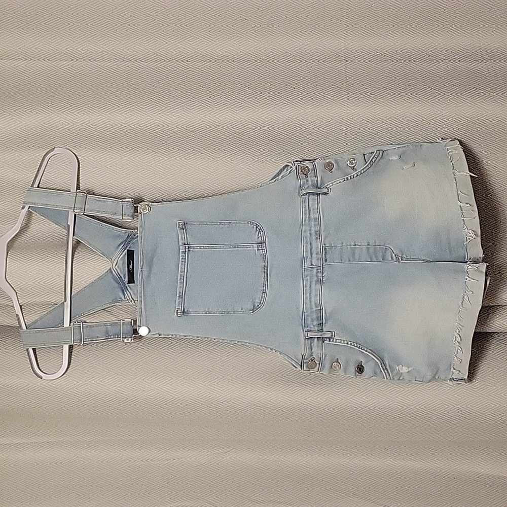 Mavi Wanda Denim Shorts Overalls XL